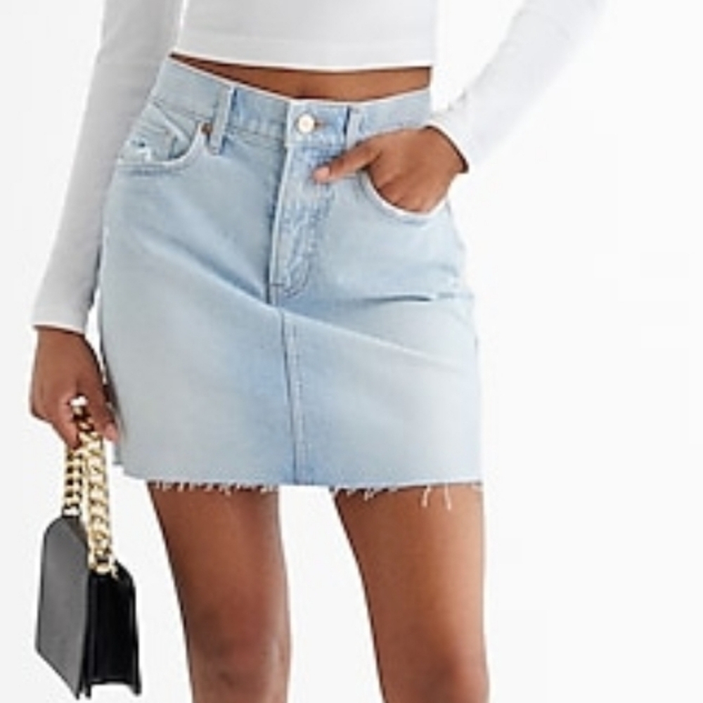 Denim skirt